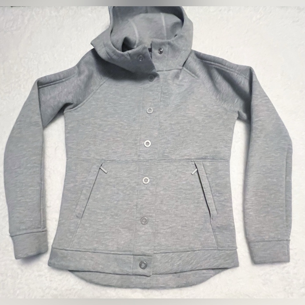 The North Face Small Light Grey 3D Snap Hoodie - Picture 8 of 11